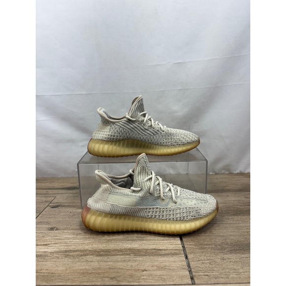Adidas Yeezy Boost 350‎ V2 Zyon Knit Sneakers Neutral Running Shoes Size 6.5 - Picture 1 of 9